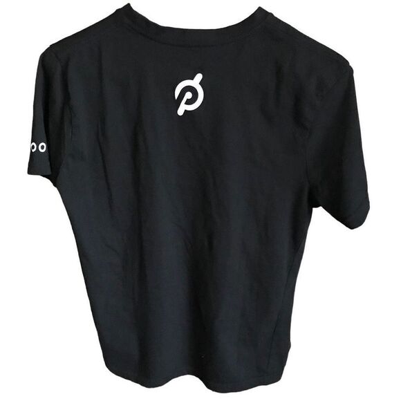 Peloton black t-shirt women’s size XS 100% cotton - Picture 2 of 3